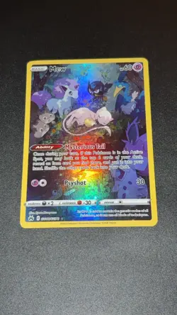 Pokemon TCG Mew GG10/GG70 Crown Zenith Galarian Gallery Holo Near Mint - Image 1