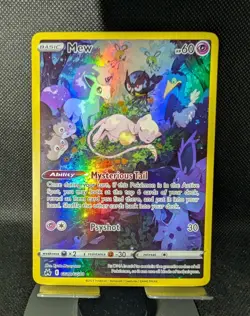 Pokemon TCG Mew GG10/GG70 Crown Zenith Galarian Gallery Sleeping Mew NM - Image 1