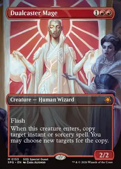Dualcaster Mage-Special Guests-Borderless-Foil-153-NM - Image 1
