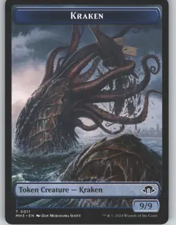 Kraken Token 11 Token Modern Horizons 3 Magic: The Gathering Near Mint - Image 1