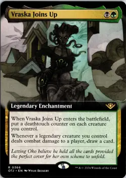 Vraska Joins Up (Extended Art) Outlaws of Thunder Junction Regular - Image 1