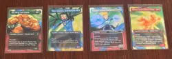 Magic: the Gathering Marvel Super Heroes Fantastic Four Foil Scene MTG MSH - Image 1