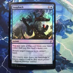 Snapback Foil Time Spiral Remastered Mtg Magic - Image 1