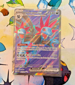 Pokemon TCG Hydreigon EX 161/086 Full Art Ultra Rare – White Flare - NM - Image 2