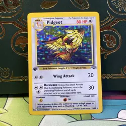 1999 Pokemon Jungle Pidgeot Holo 1st Edition Rare 8/64 WOTC Vintage LP + NM - - Image 1