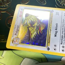 1999 Pokemon Jungle Pidgeot Holo 1st Edition Rare 8/64 WOTC Vintage LP + NM - - Image 5