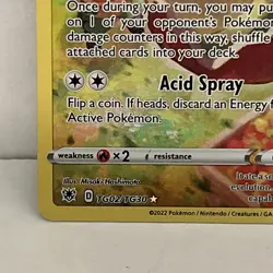 Flapple TG02/TG30 Astral Radiance Trainer Gallery Full Art Holo Pokemon Card NM - Image 5