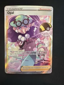 Opal Pokemon Lost Origin Trainer Gallery TG28/TG30 Full Art NM - Image 1
