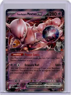 Pokemon Team Rocket's Mewtwo ex - Promo SV: Scarlet & Violet Promo Cards 216 NM - Image 1