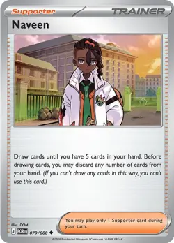 NM Reverse Holofoil Naveen - 079/088 - ME03: Perfect Order - Image 1