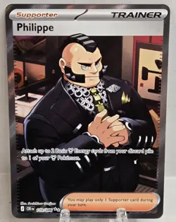 Pokemon Philippe Ultra Rare 110/086 CRI ME04: Chaos Rising NM - Image 1