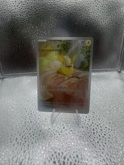 Pokemon TCG Yamper 099/094 Me02: Phantasmal Flames Holo NM Full Art - Image 1