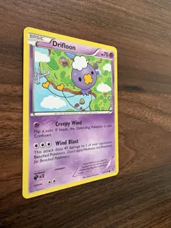 Drifloon Common Pokemon Plasma Blast 34/101 NM - Image 3