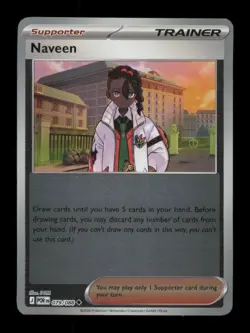 Naveen 079/088 Uncommon Perfect Order Pokemon Reverse Holo Near Mint - Image 1