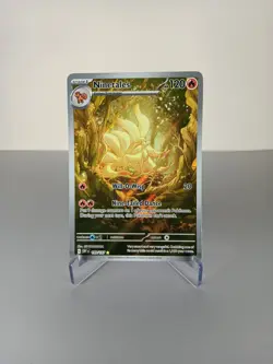 Pokemon TCG Ninetales Sv03: Obsidian Flames 199/197 Holo Illustration Rare NM - Image 1