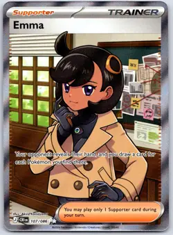 Emma 107/086 Ultra Rare Chaos Rising Pokemon Holo Near Mint - Image 1