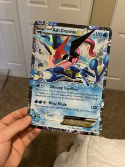 Pokemon XY XY133 Black Star Promo Oversized Jumbo Ash-Greninja EX - Image 1