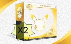 PRESALE Pokemon Center 30th Anniversary ETB x2 New Sealed SHIPS 9/16 - Image 1