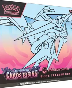 Chaos Rising Pokemon Center ETB Elite Trainer Box ‼IN HAND‼ - Image 1