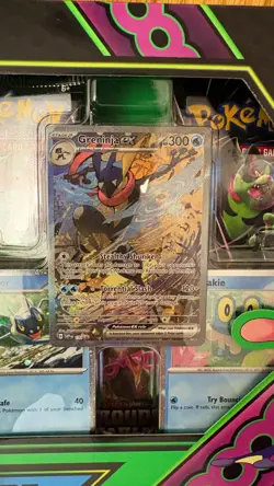 Pokemon TCG: Greninja ex Special Illustration Box Shrouded Fable New Sealed - Image 2