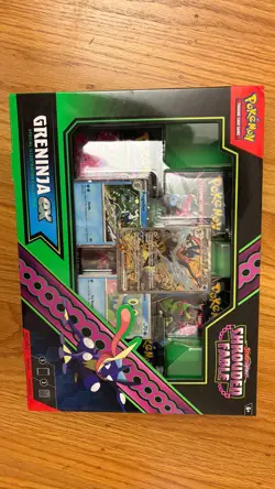 Pokemon TCG: Greninja ex Special Illustration Box Shrouded Fable New Sealed - Image 3
