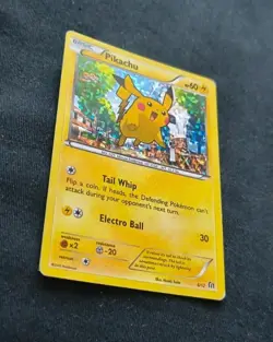 Pokemon "Pikachu" 6/12 *Holo* McDonald's 2016 - English - Good(-)/LP - Image 3