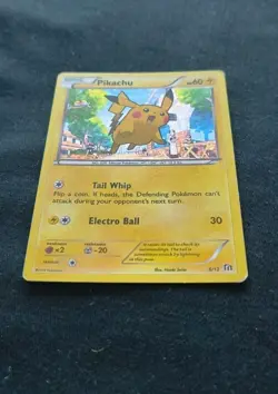 Pokemon "Pikachu" 6/12 *Holo* McDonald's 2016 - English - Good(-)/LP - Image 4