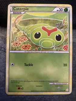Caterpie - 57/123 - Heartgold Soulsilver Regular - Pokemon TCG - LP - Image 1