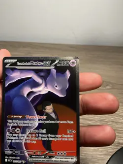 Team Rocket's Mewtwo ex 281/217 Sv10 Ascended Hero’s Damaged - Image 4