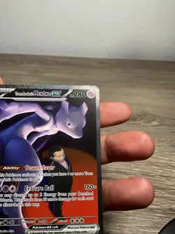 Team Rocket's Mewtwo ex 281/217 Sv10 Ascended Hero’s Damaged - Image 5