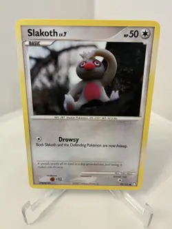 Pokemon Mysterious Treasures Slakoth 99/123 FREE SHIPPING - Image 1