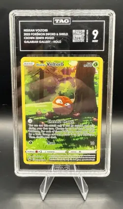 Hisuian Voltorb GG01/GG70 2023 Pokemon TCG Crown Zenith: Galarian Gallery TAG 9 - Image 1