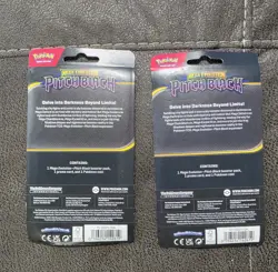 Pokemon TCG Mega Evolution Pitch Black 2 Sealed Blisters Slowpoke Promo Coin - Image 4