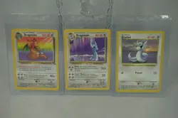 DRATINI - 26/102 - SHADOWLESS Base Set/Dragonair & Fossil Dragonite non holo - Image 1