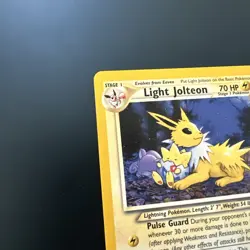 Light Jolteon 48/105 Uncommon Neo Destiny Pokemon Unlimited LP - Image 2