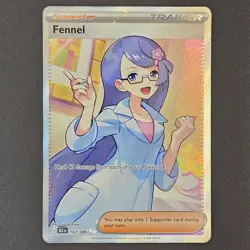 Fennel - 162/086 - Pokemon Black Bolt Secret Rare NM - Image 1