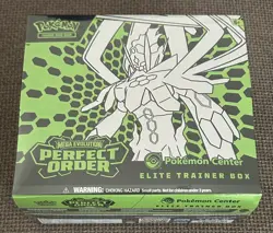 Pokemon TCG: Mega Evolution-Perfect Order Pokemon Center Elite Trainer Box - Image 1