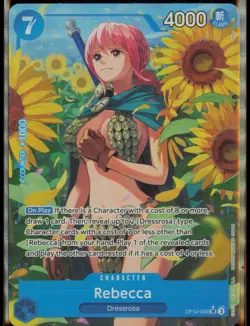 REBECCA (PARALLEL) OP10-058 SR ROYAL BLOOD ONE PIECE FOIL NM - Image 1