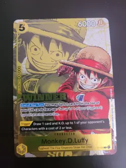 One Piece TCG | Monkey.D.Luffy | Winner Pack 2026 Vol. 2 | P-106 - Image 1
