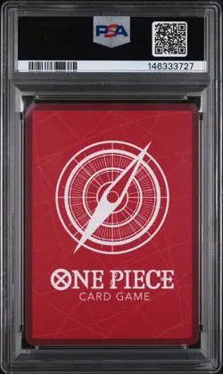 2024 ONE PIECE OP09 EN SHANKS ALT ART #001 LEADER PSA 10 GEM MINT - Image 2