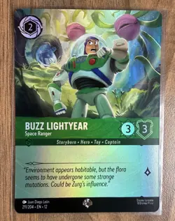 Disney Lorcana - Buzz Lightyear - Space Ranger -211/204 Epic Foil - Image 1