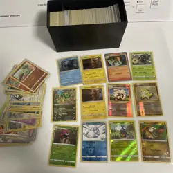 Huge Pokemon Cards Lot Bulk (500) w/ Holos, Mixed Sets Holos, Reverse Basic - Image 1