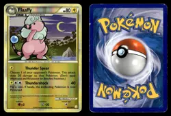 Flaaffy 42/123 Reverse Holo Uncommon HeartGold & SoulSilver Pokemon Card - Image 1