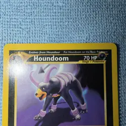 Houndoom Rare 23/75 - Neo Discovery - NM/Lp Pokemon Card. 🦴🦴🦴 - Image 2