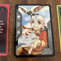 Avatar Quickstrike Aang Trading Game Card - Image 3