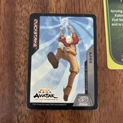 Avatar Quickstrike Aang Trading Game Card - Image 4