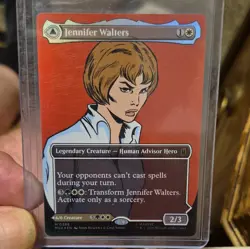 MTG Jennifer Walters 388 Marvel Super Heroes Mythic Foil Borderless Legendary - Image 1