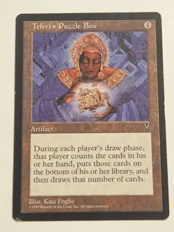 MTG Magic the Gathering - Teferi's Puzzle Box - Visions MP - Image 1