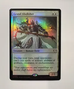 Wizards of the Coast MTG Grand Abolisher Commander Masters #0027 Foil Rare EN - Image 1