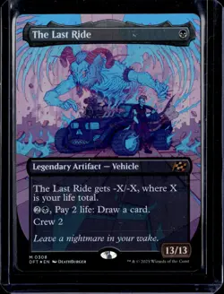 The Last Ride - 308 - Foil - DFT - NM - MTG Magic the Gathering - Image 1
